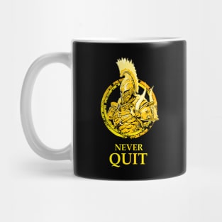 Warrior: Never Quit Mug